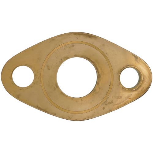 Main product image of 1-1/2" Double Bronze Sweat Oval Meter Flange Kit (Lead Free)
