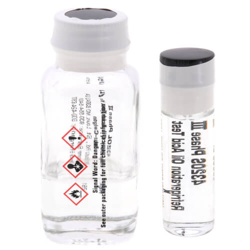 4320W8 NuCalgon 4320W8 Phase III Refrigeration Oil Acid Test Kit