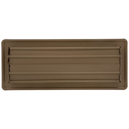 Main product image of 4" x 12" Heavy Duty Floor Register (Brown)