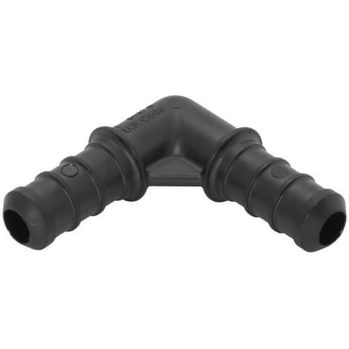 3/8" PureFlow PolyAlloy PEX Crimp 90-Degree Elbow