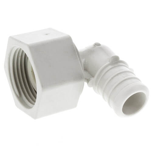 Main product image of 3/4" PEX Crimp x 3/4" Lav PureFlow Elbow (Plastic Nut)