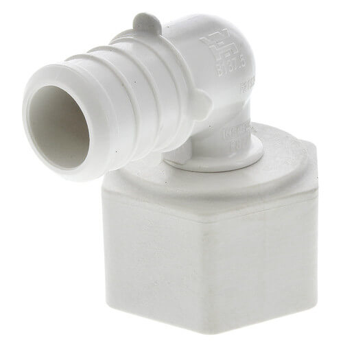 Main product image of 3/4" PEX Crimp x 3/4" Lav PureFlow Elbow (Plastic Nut)
