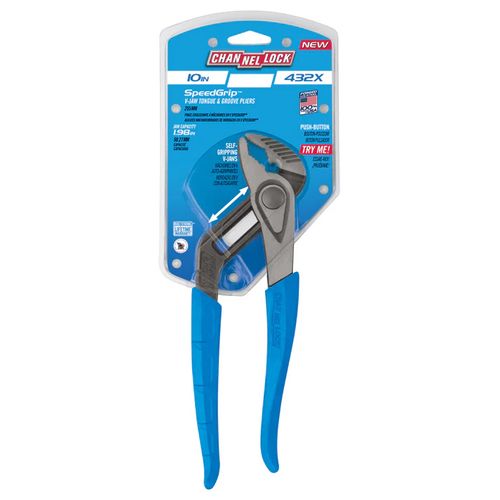Main product image of 10" SpeedGrip V-Jaw Tongue and Groove Pliers
