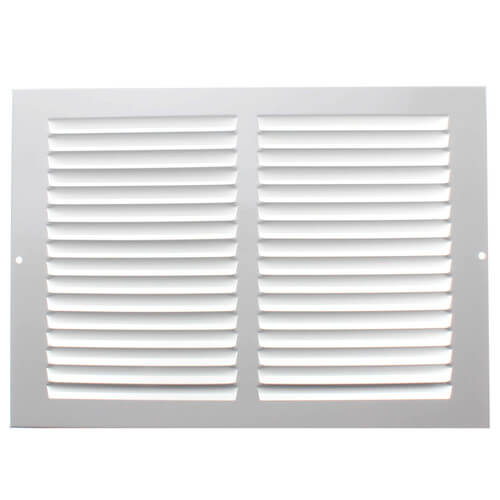 Main product image of 6" x 4" (Wall Opening Size) White Sidewall/Ceiling Return Air Grille (672 Series)