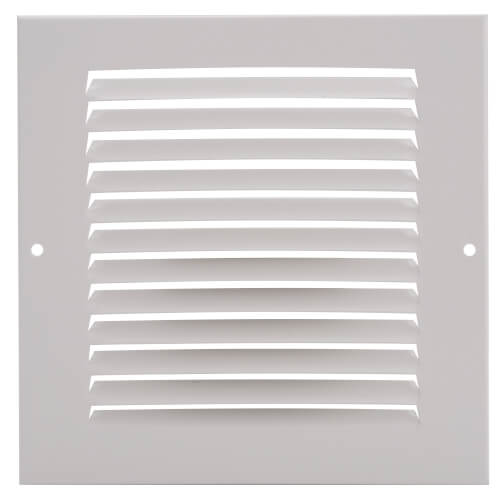 Main product image of 6" x 6" (Wall Opening Size) White Sidewall/Ceiling Return Air Grille (672 Series)