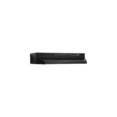 Main product image of 30" Black Under Cabinet Range Hood (160/190/220 CFM)