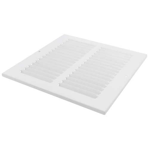 Main product image of 8" x 8" (Wall Opening Size) White Sidewall/Ceiling Return Air Grille (672 Series)