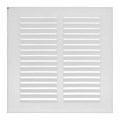 Main product image of 8" x 8" (Wall Opening Size) White Sidewall/Ceiling Return Air Grille (672 Series)