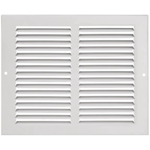 Main product image of 10" x 8" (Wall Opening Size) White Sidewall/Ceiling Return Air Grille (672 Series)