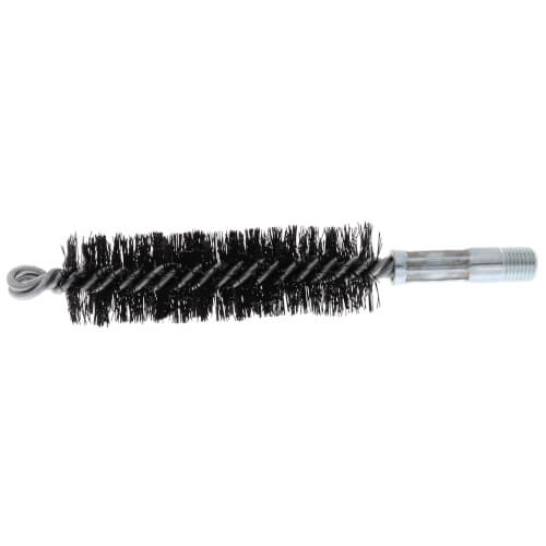Main product image of 1-1/4" Spring Grade Tempered Wire Brush for 1-1/2" Flue (Total Length: 7-1/2")