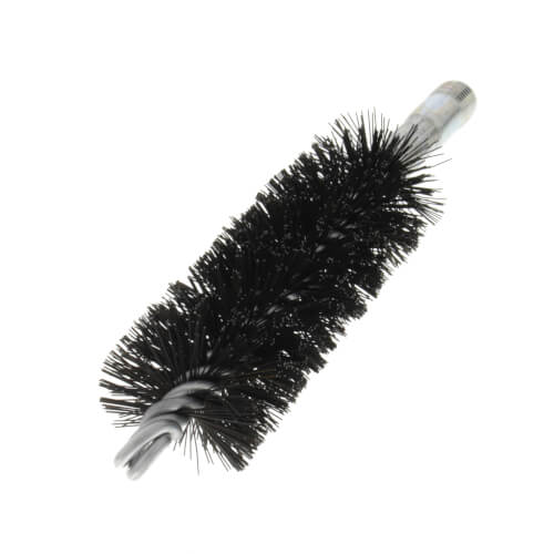Main product image of 1-1/2" Spring Grade Tempered Wire Brush for 1-3/4" Flue (Total Length: 7-1/2")