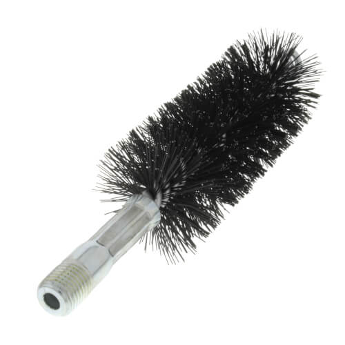 Main product image of 1-3/4" Spring Grade Tempered Wire Brush for 2" Flue (Total Length: 7-1/2")