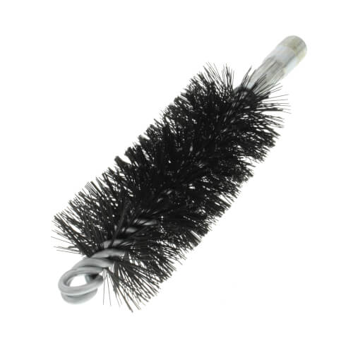 Main product image of 1-3/4" Spring Grade Tempered Wire Brush for 2" Flue (Total Length: 7-1/2")