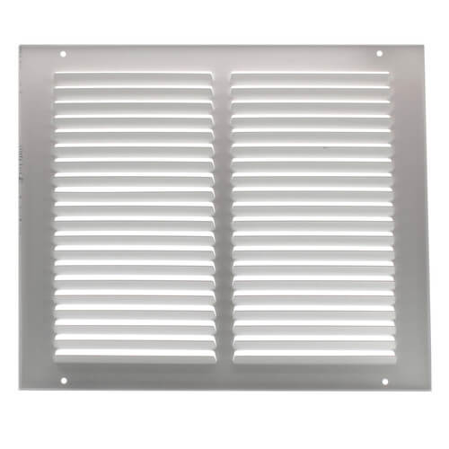 Main product image of 12" x 10" (Wall Opening Size) White Sidewall/Ceiling Return Air Grille (672 Series)