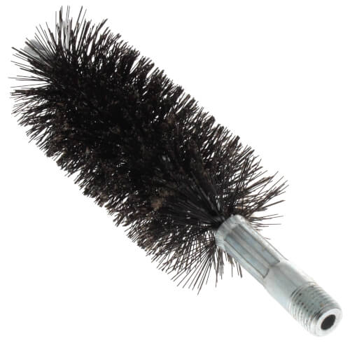 Main product image of 2" Spring Grade Tempered Wire Brush for 2-1/4" Flue (Total Length: 7-1/2")