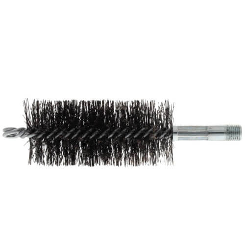 Main product image of 2" Spring Grade Tempered Wire Brush for 2-1/4" Flue (Total Length: 7-1/2")