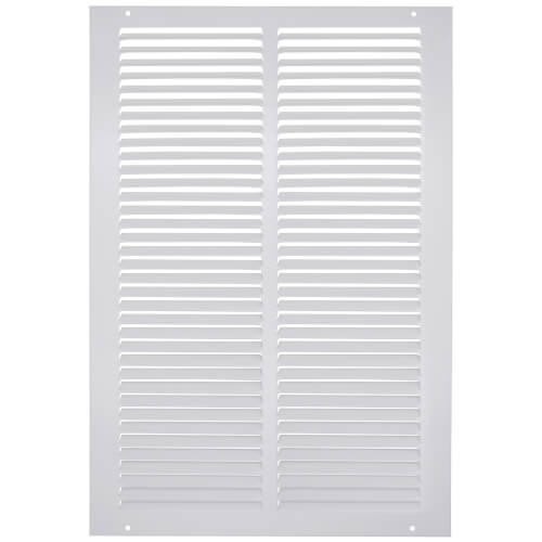 Main product image of 12" x 18" (Wall Opening Size) White Sidewall/Ceiling Return Air Grille (672 Series)