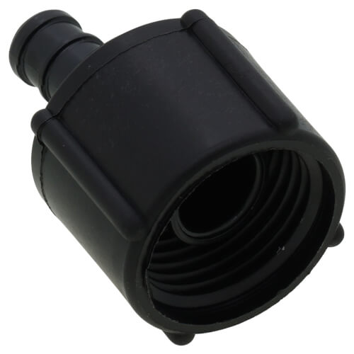 Main product image of 3/8" PEX Crimp x 1/2" Lav PureFlow Adapter (Plastic Nut)
