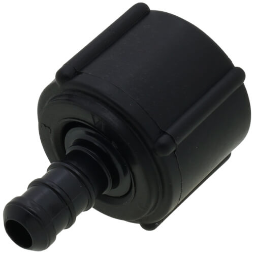 Main product image of 3/8" PEX Crimp x 1/2" Lav PureFlow Adapter (Plastic Nut)
