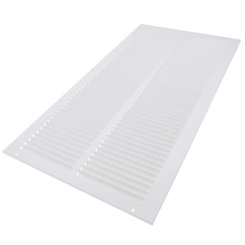 Main product image of 12" x 24" (Wall Opening Size) White Sidewall/Ceiling Return Air Grille (672 Series)