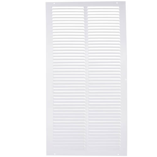 Main product image of 12" x 24" (Wall Opening Size) White Sidewall/Ceiling Return Air Grille (672 Series)