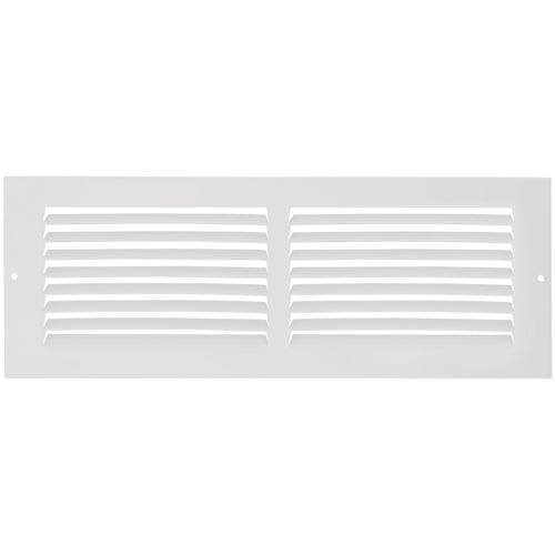 Main product image of 14" x 4" (Wall Opening Size) White Sidewall/Ceiling Return Air Grille (672 Series)