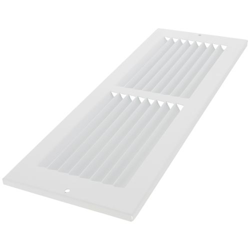 Main product image of 14" x 4" (Wall Opening Size) White Sidewall/Ceiling Return Air Grille (672 Series)