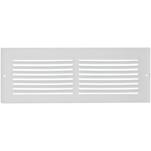 Main product image of 14" x 4" (Wall Opening Size) White Sidewall/Ceiling Return Air Grille (672 Series)