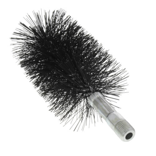 Main product image of 2-3/4" Spring Grade Tempered Wire Brush for 3" Flue (Total Length: 7-1/2")