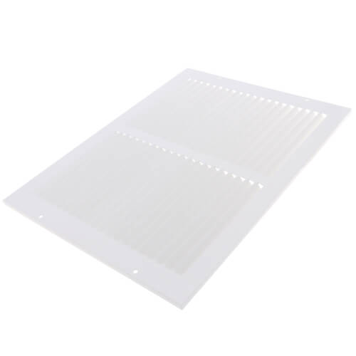 Main product image of 14" x 10" (Wall Opening Size) White Sidewall/Ceiling Return Air Grille (672 Series)