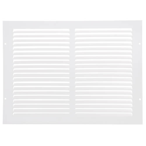 Main product image of 14" x 10" (Wall Opening Size) White Sidewall/Ceiling Return Air Grille (672 Series)