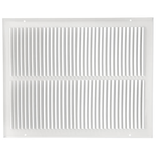 Main product image of 14" x 18" (Wall Opening Size) White Sidewall/Ceiling Return Air Grille (672 Series)