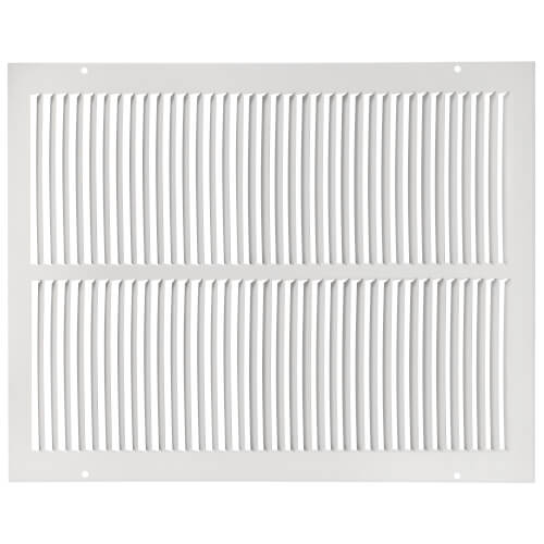 Main product image of 14" x 18" (Wall Opening Size) White Sidewall/Ceiling Return Air Grille (672 Series)