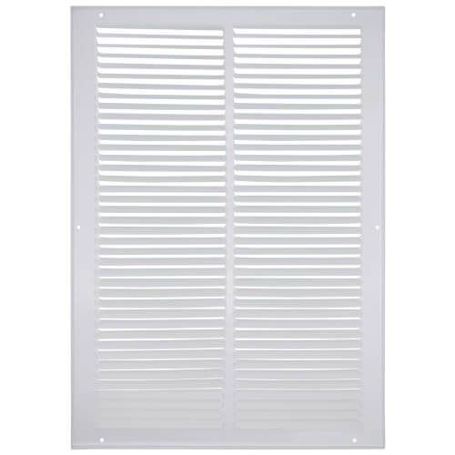 Main product image of 14" x 20" (Wall Opening Size) White Sidewall/Ceiling Return Air Grille (672 Series)