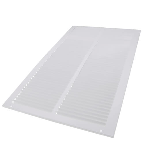 Main product image of 14" x 24" (Wall Opening Size) White Sidewall/Ceiling Return Air Grille (672 Series)