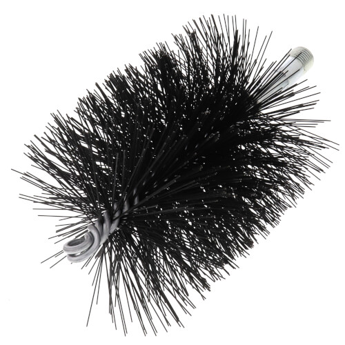 Main product image of 3-3/4" Spring Grade Tempered Wire Brush for 4" Flue (Total Length: 7-1/2")