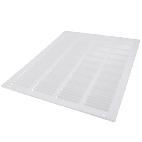Main product image of 16" x 20" (Wall Opening Size) White Sidewall/Ceiling Return Air Grille (672 Series)