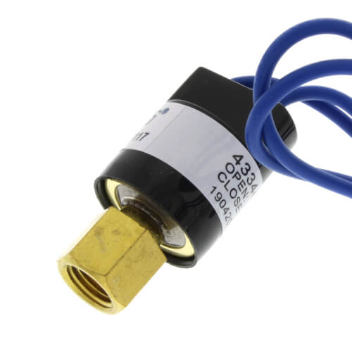 Main product image of SPST Normally Open, Fixed Setting Pressure Control (35 PSI Cut In, 15 PSI Cut Out)