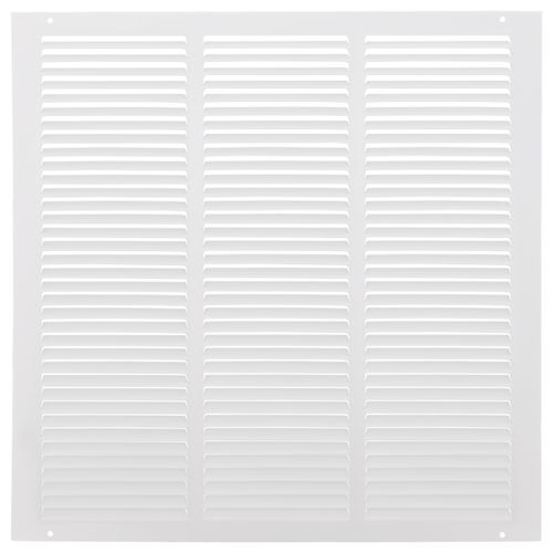 Main product image of 18" x 18" (Wall Opening Size) White Sidewall/Ceiling Return Air Grille (672 Series)