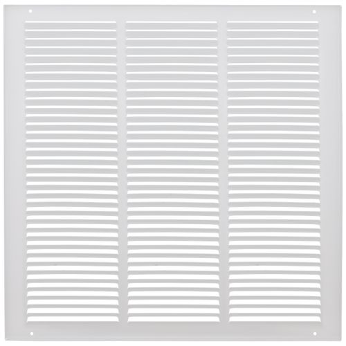 Main product image of 18" x 18" (Wall Opening Size) White Sidewall/Ceiling Return Air Grille (672 Series)