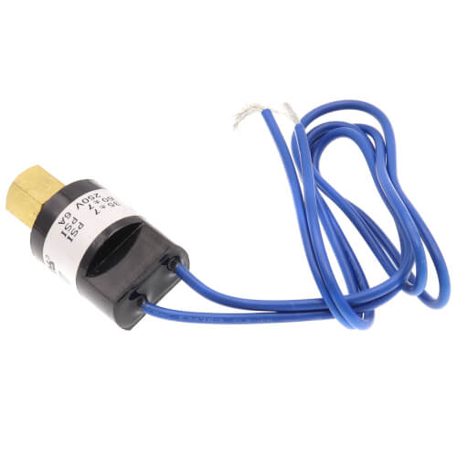 Main product image of SPST Fixed Setting Pressure Control, Open on Pressure Drop (35 PSI Cut Out, 60 PSI Cut In)