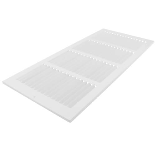 Main product image of 20" x 8"W White Sidewall/Ceiling Return Air Grille (672 Series)