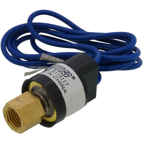 Main product image of SPST Fixed Setting Pressure Control, Open on Pressure Drop (50 PSI Cut Out, 90 PSI Cut In)