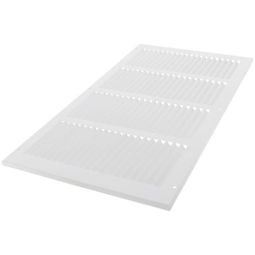 Main product image of 20" x 10" (Wall Opening Size) White Sidewall/Ceiling Return Air Grille