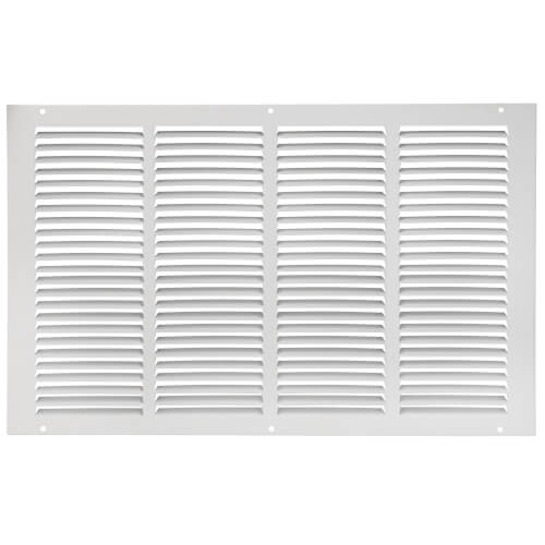 Main product image of 20" x 12" (Wall Opening Size) White Sidewall/Ceiling Return Air Grille (672 Series)