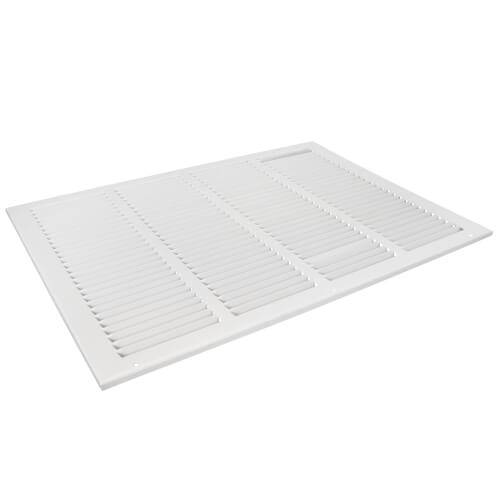 Main product image of 20" x 14" (Wall Opening Size) White Sidewall/Ceiling Return Air Grille (672 Series)