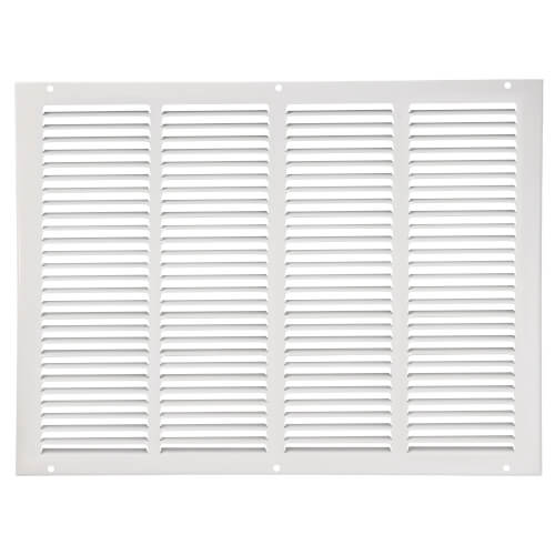 Main product image of 20" x 14" (Wall Opening Size) White Sidewall/Ceiling Return Air Grille (672 Series)