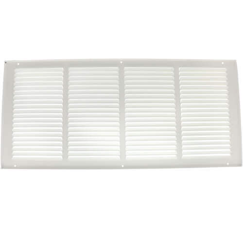 Main product image of 24" x 8" (Wall Opening Size) White Sidewall/Ceiling Return Air Grille (672 Series)