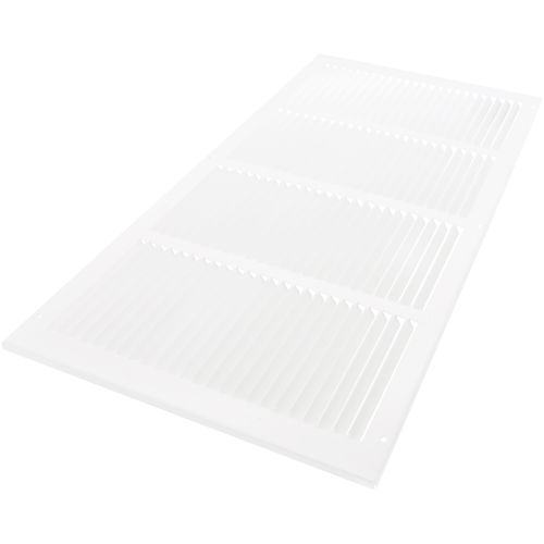 Main product image of 24" x 12" (Wall Opening Size) White Sidewall/Ceiling Return Air Grille (672 Series)
