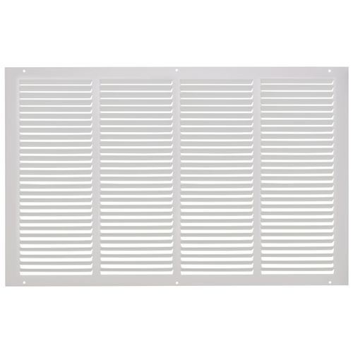 Main product image of 24" x 14" (Wall Opening Size) White Sidewall/Ceiling Return Air Grille (672 Series)